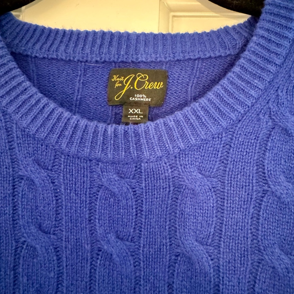 Colorful Striped Cable Knit Sweater - Picture 2 of 3